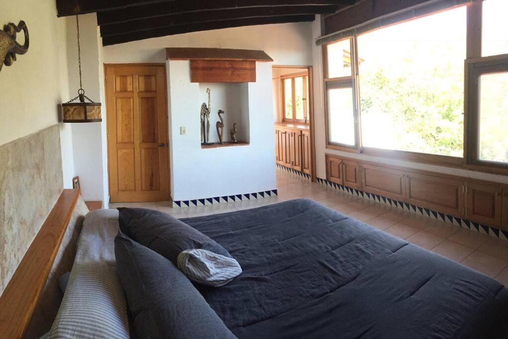 Acogedora Villa Con Alberca Climatizada En El Centro De Tepoztlán Exterior foto