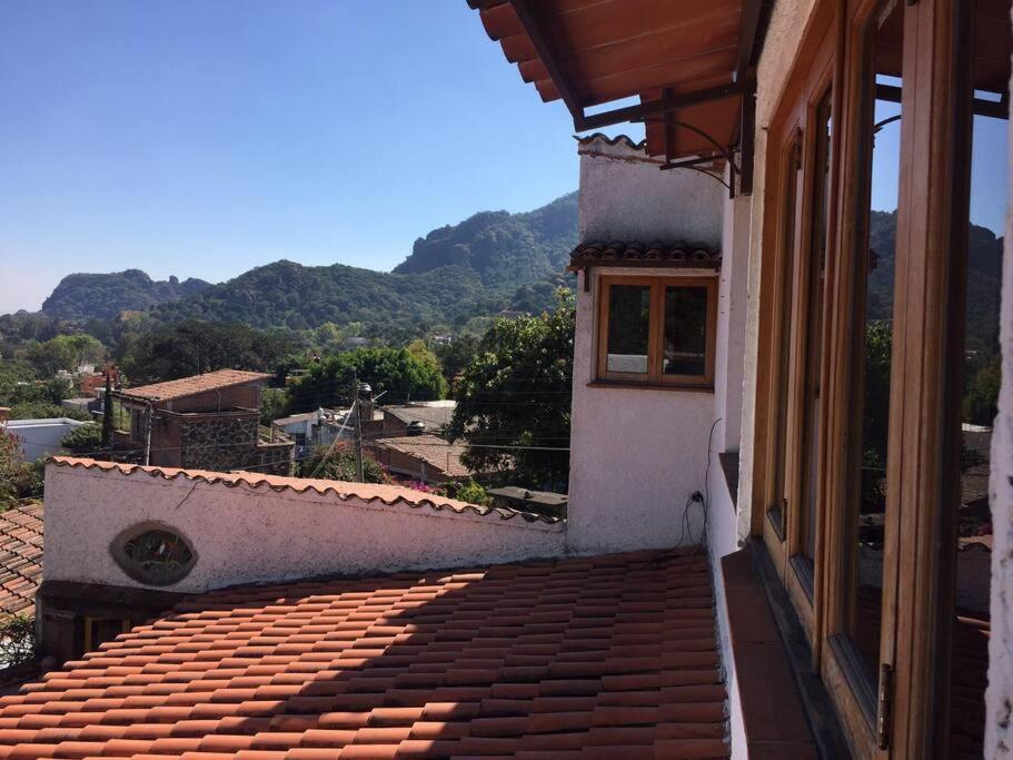 Acogedora Villa Con Alberca Climatizada En El Centro De Tepoztlán Exterior foto